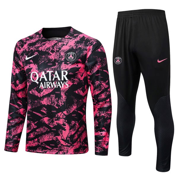 Sudadera De Training PSG 2022/23 Rosa Gris